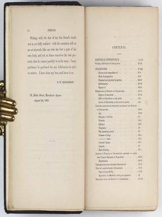 On Chloroform and Other Anaesthetics: Their Action and Administration.