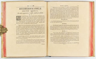 Hydrodynamica, sive de viribus et motibus fluidorum commentarii.