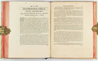 Hydrodynamica, sive de viribus et motibus fluidorum commentarii.