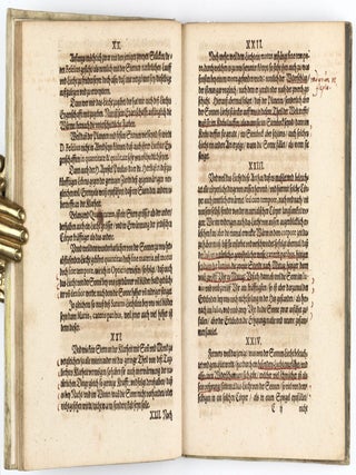 Tertius Interveniens, das ist Warnung an etliche Theologos, Medicos und Philosophos, sonderlich D. Philippum Feselium, dass sie bey billicher Verwerffung der Sternguckerischen Aberglauben, nicht das Kindt mit dem Badt außschütten, und hiermit ihrer Profession unwissendt zuwider handlen. . .