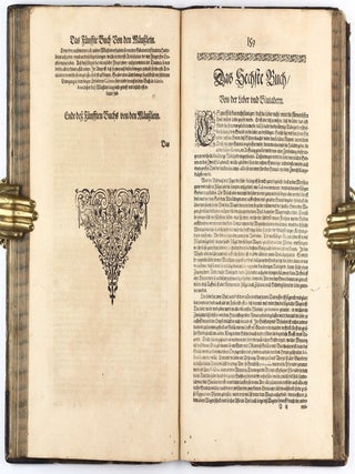 Anatomia, das ist sinnreiche, künstliche, begründete Auffschneidung, Theilung, unnd Zerlegung eines vollkommenen menschlichen Leibs und Cörpers, durch alle desselbigen jnnerliche und eusserliche Gliedtmassen und Gefäss, so wol mit eygendtlicher Beschreibung erkläret, als mit lebendigen Contrafacturen fürgebildet . . .