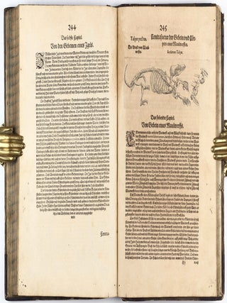 Anatomia, das ist sinnreiche, künstliche, begründete Auffschneidung, Theilung, unnd Zerlegung eines vollkommenen menschlichen Leibs und Cörpers, durch alle desselbigen jnnerliche und eusserliche Gliedtmassen und Gefäss, so wol mit eygendtlicher Beschreibung erkläret, als mit lebendigen Contrafacturen fürgebildet . . .