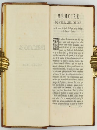 Miscellanea philosophico-mathematica Societatis privatae Taurinensis (vol. I), Mélanges de philosophie et de mathématique de la Société Royale de Turin (vols. II-V). All published.