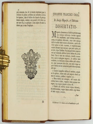Miscellanea philosophico-mathematica Societatis privatae Taurinensis (vol. I), Mélanges de philosophie et de mathématique de la Société Royale de Turin (vols. II-V). All published.
