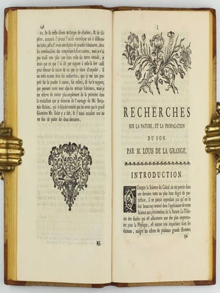 Miscellanea philosophico-mathematica Societatis privatae Taurinensis (vol. I), Mélanges de philosophie et de mathématique de la Société Royale de Turin (vols. II-V). All published.