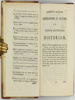 Miscellanea philosophico-mathematica Societatis privatae Taurinensis (vol. I), Mélanges de philosophie et de mathématique de la Société Royale de Turin (vols. II-V). All published.