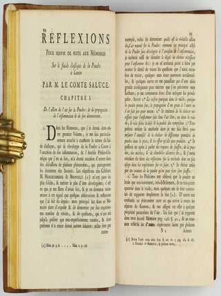 Miscellanea philosophico-mathematica Societatis privatae Taurinensis (vol. I), Mélanges de philosophie et de mathématique de la Société Royale de Turin (vols. II-V). All published.