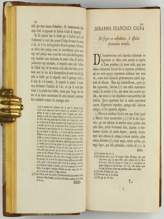 Miscellanea philosophico-mathematica Societatis privatae Taurinensis (vol. I), Mélanges de philosophie et de mathématique de la Société Royale de Turin (vols. II-V). All published.