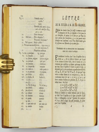 Miscellanea philosophico-mathematica Societatis privatae Taurinensis (vol. I), Mélanges de philosophie et de mathématique de la Société Royale de Turin (vols. II-V). All published.
