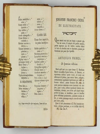 Miscellanea philosophico-mathematica Societatis privatae Taurinensis (vol. I), Mélanges de philosophie et de mathématique de la Société Royale de Turin (vols. II-V). All published.