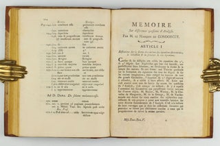 Miscellanea philosophico-mathematica Societatis privatae Taurinensis (vol. I), Mélanges de philosophie et de mathématique de la Société Royale de Turin (vols. II-V). All published.