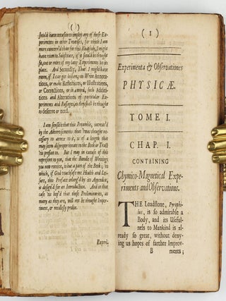 Experimenta & Observationes Physicae: Wherein are briefly Treated of Several Subjects Relating to Natural Philosophy in an Experimental Way. To which is added, A small Collection of strange Reports, in two Parts. . .