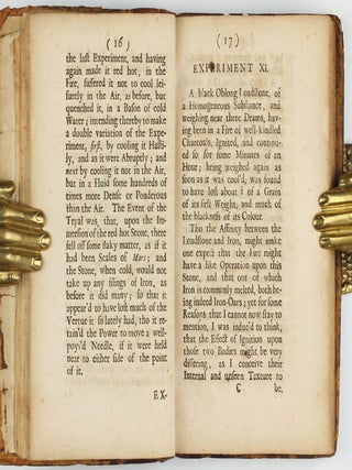 Experimenta & Observationes Physicae: Wherein are briefly Treated of Several Subjects Relating to Natural Philosophy in an Experimental Way. To which is added, A small Collection of strange Reports, in two Parts. . .