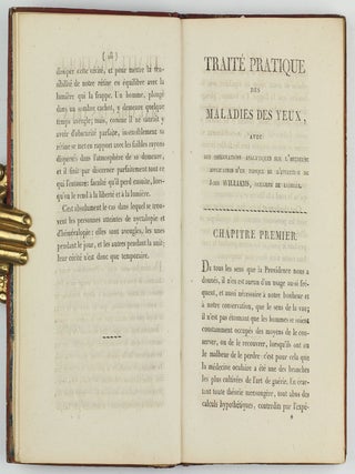 Traité des maladies des yeux, avec des observations pratiques, constatant les succés obtenus, tant a Paris qu'a Londres, par l'usage d'un topique inventé.