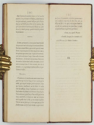 Traité des maladies des yeux, avec des observations pratiques, constatant les succés obtenus, tant a Paris qu'a Londres, par l'usage d'un topique inventé.