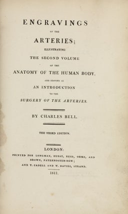 Item #003442 Engravings of the Arteries, Illustrating the Second Volume of the Anatomy of the...