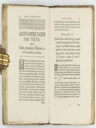 Ars conjectandi, opus posthumum. Accedit tractatus de seriebus infinitis, et epistola gallice scripta de ludo pilae reticularis.