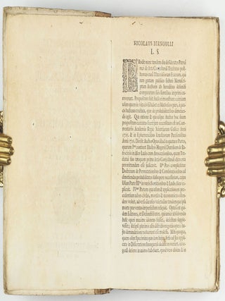 Ars conjectandi, opus posthumum. Accedit tractatus de seriebus infinitis, et epistola gallice scripta de ludo pilae reticularis.