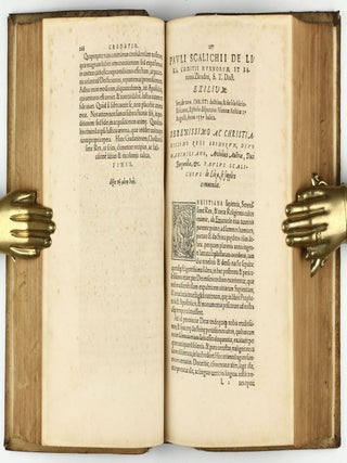 Encyclopaediae, seu Orbis disciplinarum, tam sacrarum quàm prophanarum, Epistemon: Pauli Scalichij de Lika . . . Eiusdem, Theses mysticae philosophiae. Eulogus, seu de anima separata, eiusque passione. De iusticia aeterna . . . Encomium scientiarum.