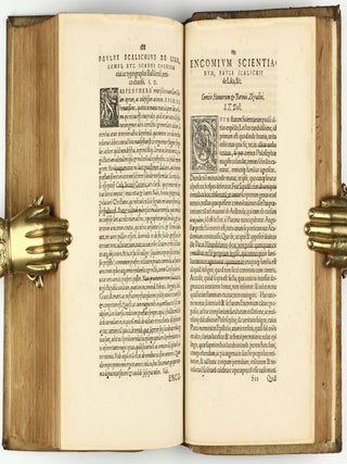 Encyclopaediae, seu Orbis disciplinarum, tam sacrarum quàm prophanarum, Epistemon: Pauli Scalichij de Lika . . . Eiusdem, Theses mysticae philosophiae. Eulogus, seu de anima separata, eiusque passione. De iusticia aeterna . . . Encomium scientiarum.
