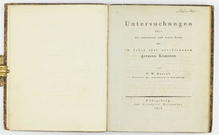 Untersuchungen über die scheinbare und wahre Bahn des im Jahre 1807 erschienenen grossen Kometen.