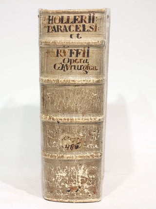 Opus chyrurgicum, warhaffte unnd vollkomne Wundartznei ...; darinn begriffen wie die Wunden, offnen Schäden, Gewächs, Gebresten, Frantzosen, Blatern, Beulen, Lähmi, allerley Zufäll unnd Kranckheiten, auch kalter und warmer Brandt, Fistel und Wolff ... curiert werden sollend / Die grosz Chirurgei, oder volkommene Wundtartzenei; chirurgischen Handtwirckung eigentlicher Bericht, und Inhalt alles so der Wundartznei angehörig; mit künstlicher Fürmalung, klarer Beschreibung . . . aller hierzu dienlicher und gebreuchlicher Instrument oder Ferrament / De Materia chirurgica libri tres, recens aucti authore atque recogniti.