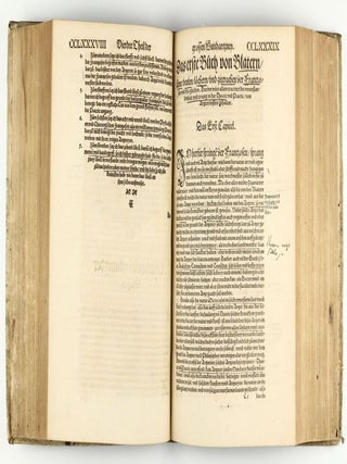 Opus chyrurgicum, warhaffte unnd vollkomne Wundartznei ...; darinn begriffen wie die Wunden, offnen Schäden, Gewächs, Gebresten, Frantzosen, Blatern, Beulen, Lähmi, allerley Zufäll unnd Kranckheiten, auch kalter und warmer Brandt, Fistel und Wolff ... curiert werden sollend / Die grosz Chirurgei, oder volkommene Wundtartzenei; chirurgischen Handtwirckung eigentlicher Bericht, und Inhalt alles so der Wundartznei angehörig; mit künstlicher Fürmalung, klarer Beschreibung . . . aller hierzu dienlicher und gebreuchlicher Instrument oder Ferrament / De Materia chirurgica libri tres, recens aucti authore atque recogniti.