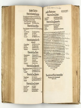 Opus chyrurgicum, warhaffte unnd vollkomne Wundartznei ...; darinn begriffen wie die Wunden, offnen Schäden, Gewächs, Gebresten, Frantzosen, Blatern, Beulen, Lähmi, allerley Zufäll unnd Kranckheiten, auch kalter und warmer Brandt, Fistel und Wolff ... curiert werden sollend / Die grosz Chirurgei, oder volkommene Wundtartzenei; chirurgischen Handtwirckung eigentlicher Bericht, und Inhalt alles so der Wundartznei angehörig; mit künstlicher Fürmalung, klarer Beschreibung . . . aller hierzu dienlicher und gebreuchlicher Instrument oder Ferrament / De Materia chirurgica libri tres, recens aucti authore atque recogniti.