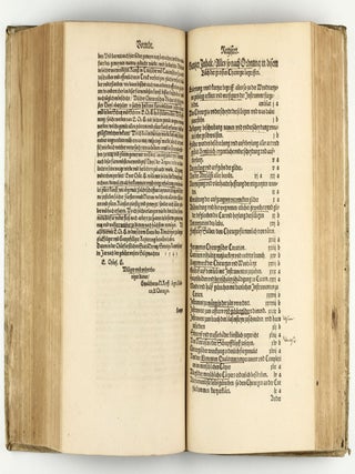 Opus chyrurgicum, warhaffte unnd vollkomne Wundartznei ...; darinn begriffen wie die Wunden, offnen Schäden, Gewächs, Gebresten, Frantzosen, Blatern, Beulen, Lähmi, allerley Zufäll unnd Kranckheiten, auch kalter und warmer Brandt, Fistel und Wolff ... curiert werden sollend / Die grosz Chirurgei, oder volkommene Wundtartzenei; chirurgischen Handtwirckung eigentlicher Bericht, und Inhalt alles so der Wundartznei angehörig; mit künstlicher Fürmalung, klarer Beschreibung . . . aller hierzu dienlicher und gebreuchlicher Instrument oder Ferrament / De Materia chirurgica libri tres, recens aucti authore atque recogniti.