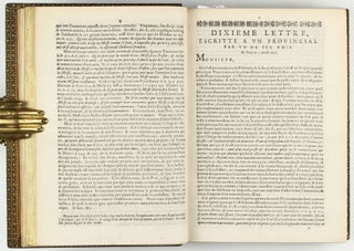 Les Provinciales ou les lettres écrites par Louis de Montalte à un provincial de ses amis & aux RR. PP. Jésuites.
