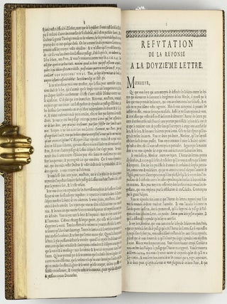 Les Provinciales ou les lettres écrites par Louis de Montalte à un provincial de ses amis & aux RR. PP. Jésuites.