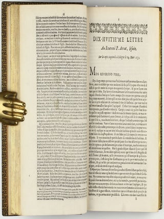 Les Provinciales ou les lettres écrites par Louis de Montalte à un provincial de ses amis & aux RR. PP. Jésuites.