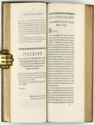 Les Provinciales ou les lettres écrites par Louis de Montalte à un provincial de ses amis & aux RR. PP. Jésuites.
