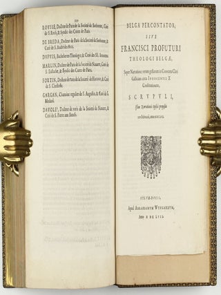 Les Provinciales ou les lettres écrites par Louis de Montalte à un provincial de ses amis & aux RR. PP. Jésuites.