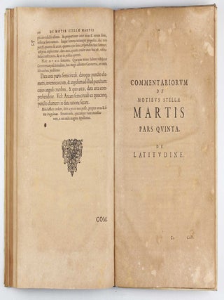 Astronomia nova ΑΙΤΙΟΛΟΓΗΤΟΣ, seu physica coelestis, tradita commentariis de motibus stellae Martis, ex observationibus G.V. Tychonis Brahe.