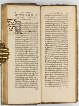 Opera quaedam lectu digna : Nempe, De libris proprijs ; De curationibus & praedictionibus admirandis ; Neronis encomium ; Geometriae encomium ; De uno ; Actio in Thessalicum Medicum ; De secretis ; De gemmis & coloribus ; Dialogus de Morte ; Dialogus de Humanis consilijs, Tetim inscriptus ; De mnimis & propinquis ; De summo bono.