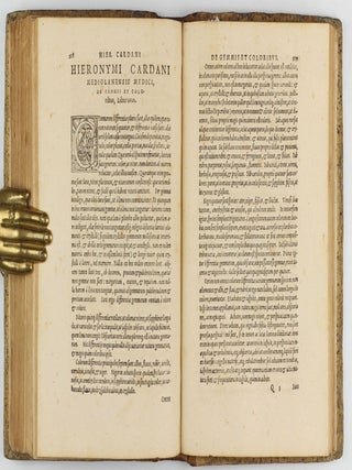 Opera quaedam lectu digna : Nempe, De libris proprijs ; De curationibus & praedictionibus admirandis ; Neronis encomium ; Geometriae encomium ; De uno ; Actio in Thessalicum Medicum ; De secretis ; De gemmis & coloribus ; Dialogus de Morte ; Dialogus de Humanis consilijs, Tetim inscriptus ; De mnimis & propinquis ; De summo bono.