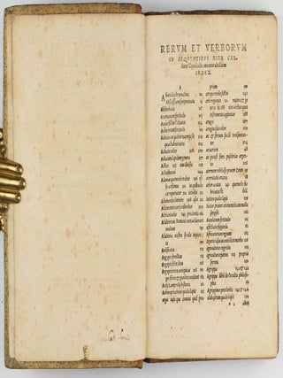 Opera quaedam lectu digna : Nempe, De libris proprijs ; De curationibus & praedictionibus admirandis ; Neronis encomium ; Geometriae encomium ; De uno ; Actio in Thessalicum Medicum ; De secretis ; De gemmis & coloribus ; Dialogus de Morte ; Dialogus de Humanis consilijs, Tetim inscriptus ; De mnimis & propinquis ; De summo bono.
