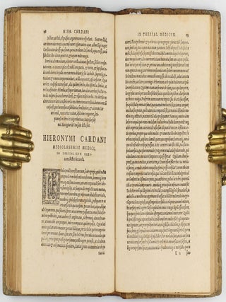 Opera quaedam lectu digna : Nempe, De libris proprijs ; De curationibus & praedictionibus admirandis ; Neronis encomium ; Geometriae encomium ; De uno ; Actio in Thessalicum Medicum ; De secretis ; De gemmis & coloribus ; Dialogus de Morte ; Dialogus de Humanis consilijs, Tetim inscriptus ; De mnimis & propinquis ; De summo bono.