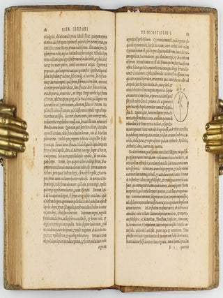 Opera quaedam lectu digna : Nempe, De libris proprijs ; De curationibus & praedictionibus admirandis ; Neronis encomium ; Geometriae encomium ; De uno ; Actio in Thessalicum Medicum ; De secretis ; De gemmis & coloribus ; Dialogus de Morte ; Dialogus de Humanis consilijs, Tetim inscriptus ; De mnimis & propinquis ; De summo bono.