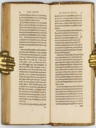 Opera quaedam lectu digna : Nempe, De libris proprijs ; De curationibus & praedictionibus admirandis ; Neronis encomium ; Geometriae encomium ; De uno ; Actio in Thessalicum Medicum ; De secretis ; De gemmis & coloribus ; Dialogus de Morte ; Dialogus de Humanis consilijs, Tetim inscriptus ; De mnimis & propinquis ; De summo bono.