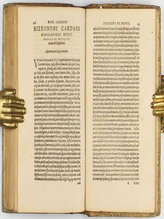 Opera quaedam lectu digna : Nempe, De libris proprijs ; De curationibus & praedictionibus admirandis ; Neronis encomium ; Geometriae encomium ; De uno ; Actio in Thessalicum Medicum ; De secretis ; De gemmis & coloribus ; Dialogus de Morte ; Dialogus de Humanis consilijs, Tetim inscriptus ; De mnimis & propinquis ; De summo bono.