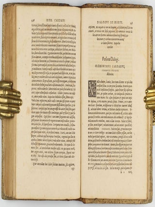 Opera quaedam lectu digna : Nempe, De libris proprijs ; De curationibus & praedictionibus admirandis ; Neronis encomium ; Geometriae encomium ; De uno ; Actio in Thessalicum Medicum ; De secretis ; De gemmis & coloribus ; Dialogus de Morte ; Dialogus de Humanis consilijs, Tetim inscriptus ; De mnimis & propinquis ; De summo bono.