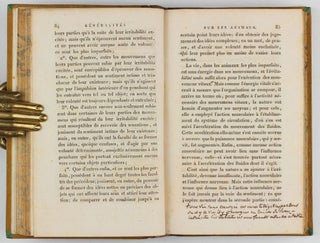 Philosophie Zoologique, ou Exposition des Considérations Relatives à l'Histoire Naturelle des Animaux.