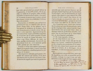 Philosophie Zoologique, ou Exposition des Considérations Relatives à l'Histoire Naturelle des Animaux.