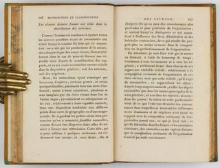 Philosophie Zoologique, ou Exposition des Considérations Relatives à l'Histoire Naturelle des Animaux.