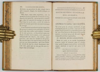 Philosophie Zoologique, ou Exposition des Considérations Relatives à l'Histoire Naturelle des Animaux.