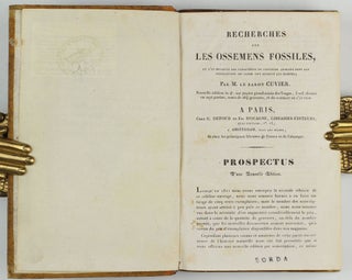 Discours sur Les Révolutions De La Surface Du Globe, et Sur Les Changemens Qu'elles Ont Produits Dans Le Règne Animal.