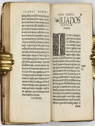 Ilias per Laurentium Valensem Romanu latina facta. . .