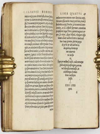 Ilias per Laurentium Valensem Romanu latina facta. . .